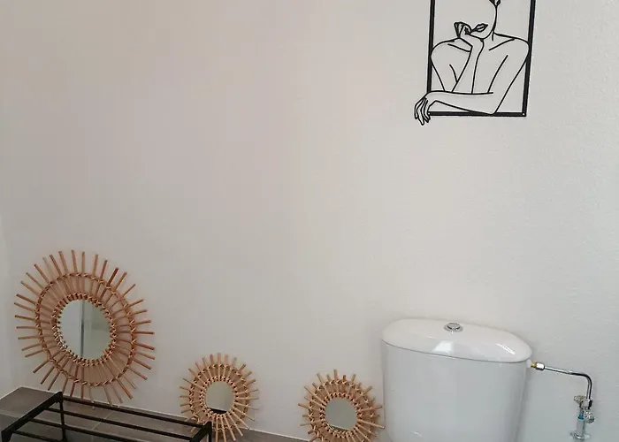 公寓 La Parenthese Divine Avec Balcon *